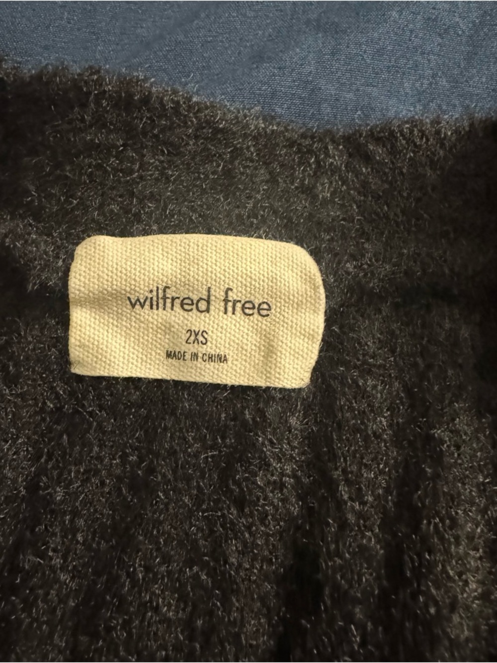 Wilfred Brown Ribbed V-Neck Button Cardigan - Picture 2 of 2